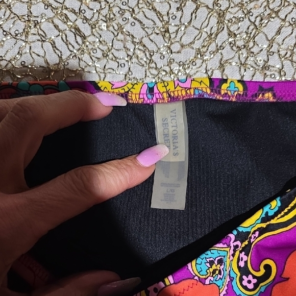 Victoria's Secret Multicolor Bikini Bottom - Picture 2 of 5